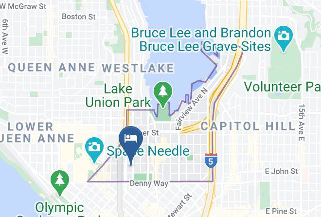 Holiday Inn Seattle Downtown Lake Union Map