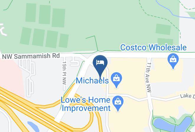 King - Holiday Inn Seattle Issaquah Maps