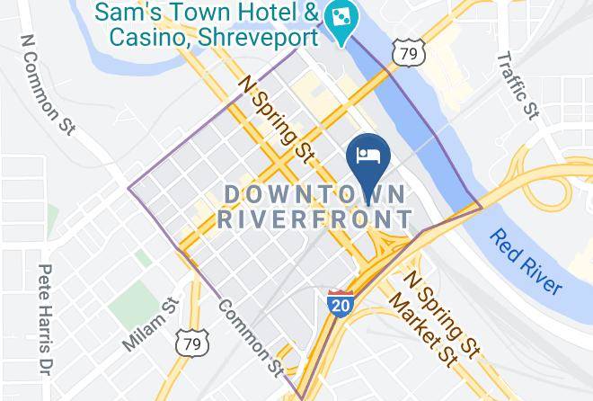 Caddo Par - Holiday Inn Shreveport Downtown Maps