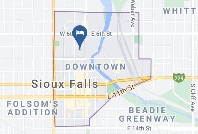 Minnehaha - Holiday Inn Sioux Falls City Centre Maps