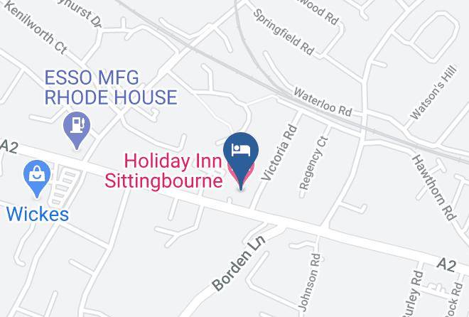 Kent - Holiday Inn Sittingbourne Maps