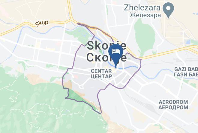Skopje - Holiday Inn Skopje Maps