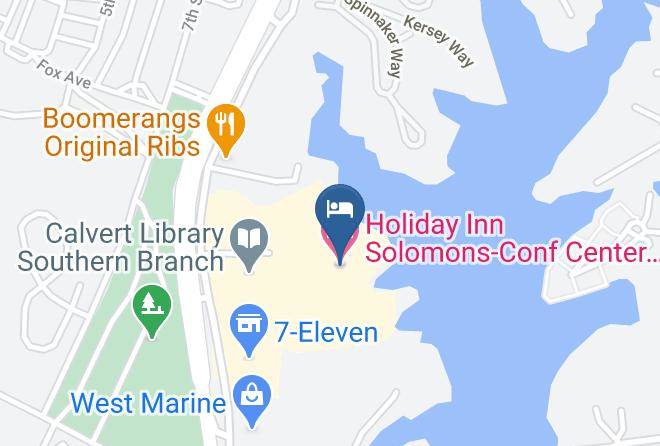 Calvert - Holiday Inn Solomons Conf Center & Marina Maps