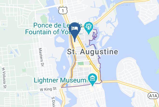 St Johns - Holiday Inn St Augustine Historic Maps
