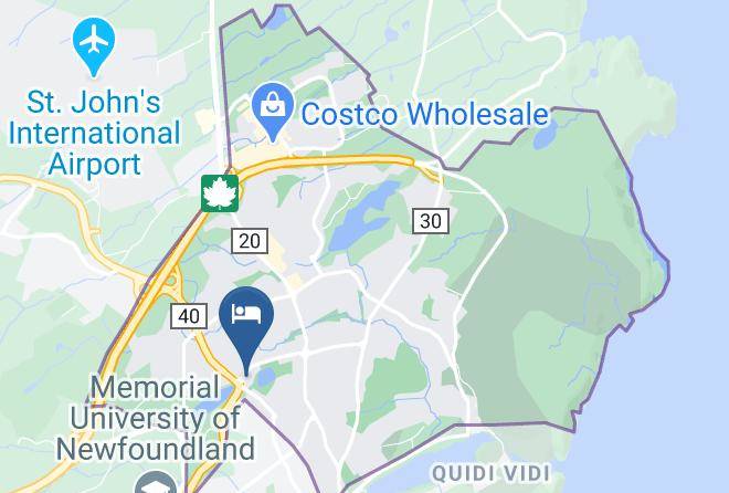 Division 1 - Holiday Inn St John's Conference Centre Maps