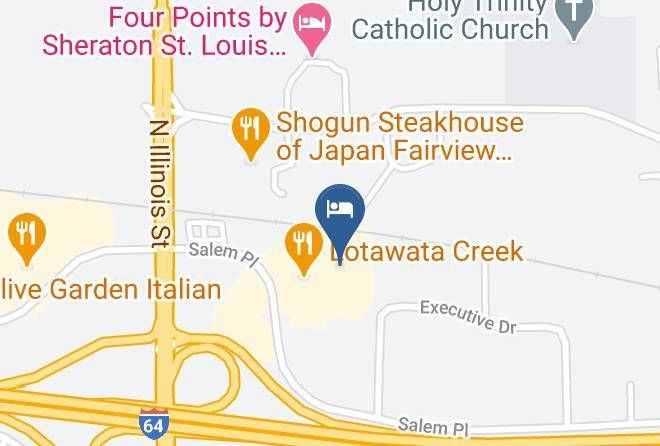 St Clair - Holiday Inn St Louis Fairview Heights Maps