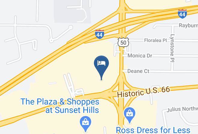 St Louis - Holiday Inn St Louis Sw Route 66 Maps