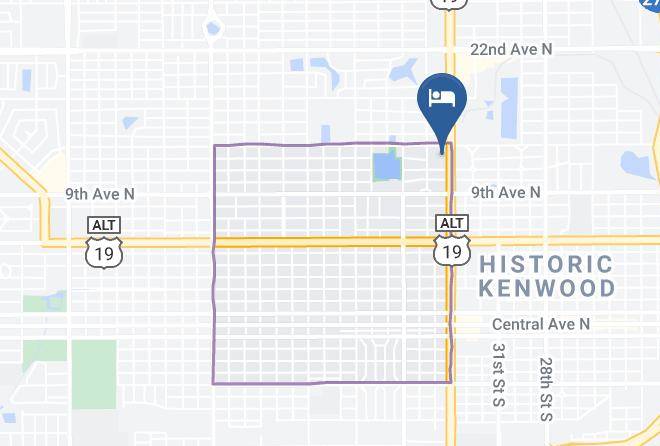 Pinellas - Holiday Inn St Petersburg West Maps