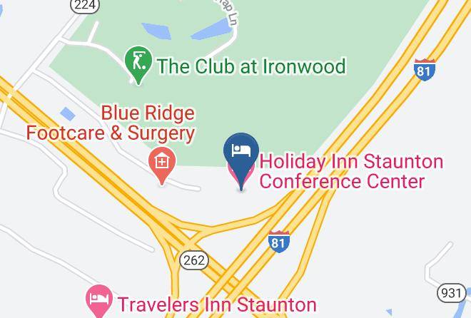 Augusta - Holiday Inn Staunton Conference Center Maps