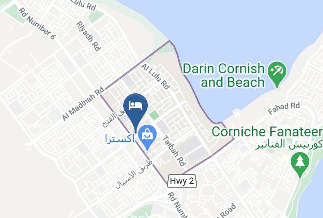 Jubail Industrial City - Holiday Inn & Suites Al Jubail Maps