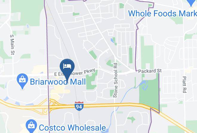 Washtenaw County Bryant Pattengill East - Holiday Inn & Suites Ann Arbor Univ Michigan Area Maps
