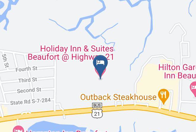 Beaufort - Holiday Inn & Suites Beaufort Highway 21 Maps