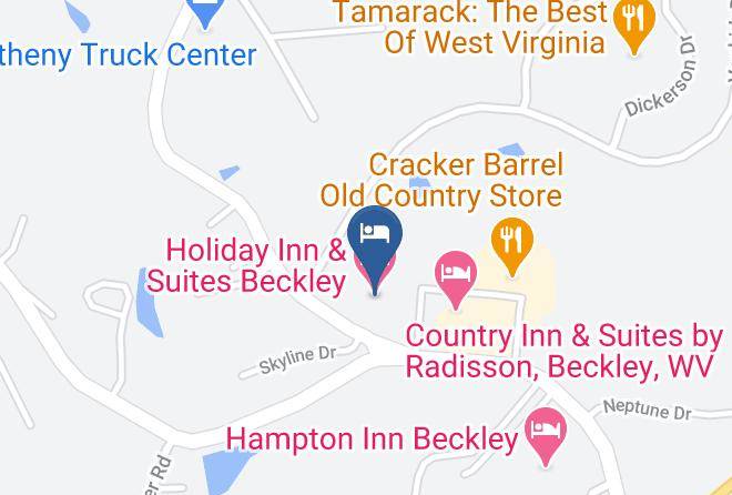 Raleigh - Holiday Inn & Suites Beckley Maps