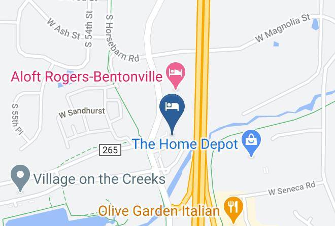 Benton - Holiday Inn & Suites Bentonville Rogers Maps