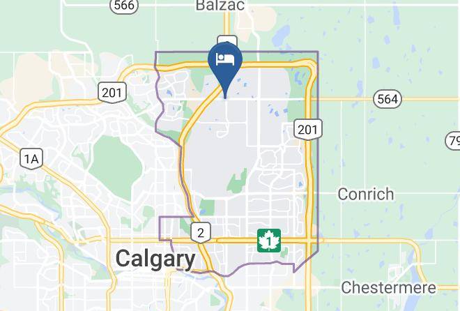 Division 6 - Holiday Inn & Suites Calgary Airport North Maps