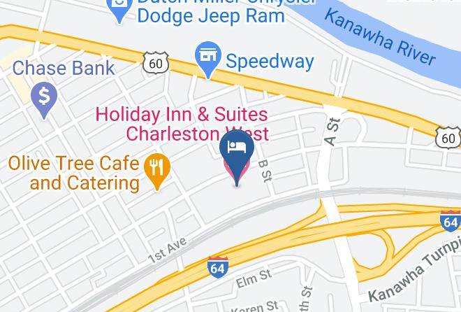 Kanawha - Holiday Inn & Suites Charleston West Maps