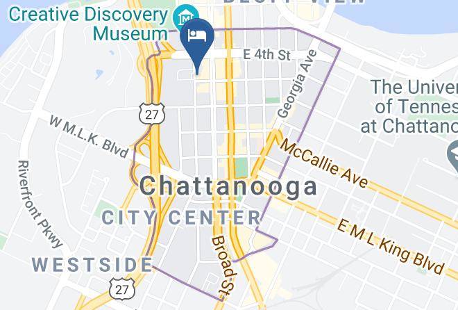 Hamilton - Holiday Inn & Suites Chattanooga Downtown Maps
