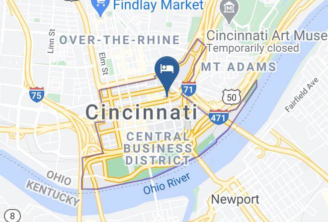 Hamilton - Holiday Inn & Suites Cincinnati Downtown Maps