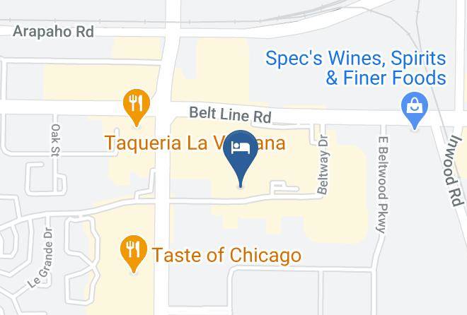 Dallas - Holiday Inn & Suites Dallas Addison Maps