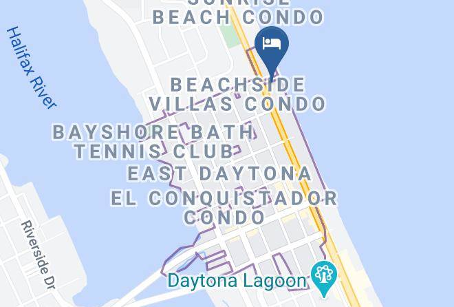 Volusia - Holiday Inn & Suites Daytona Beach On The Ocean Maps