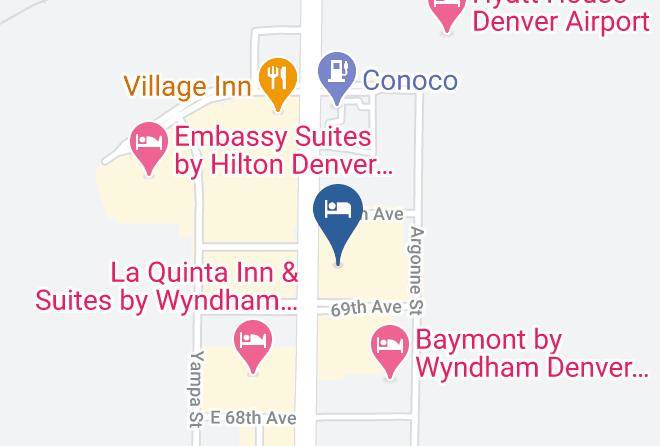 Holiday Inn & Suites Denver Airport Map