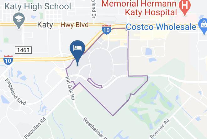 Holiday Inn & Suites Houston West Katy Mills Map