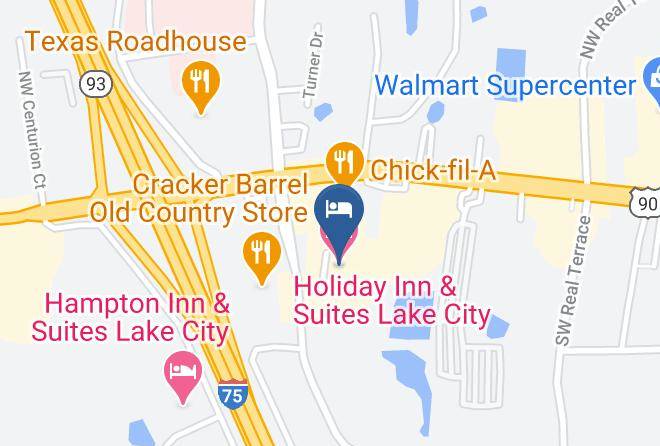 Columbia - Holiday Inn & Suites Lake City Maps