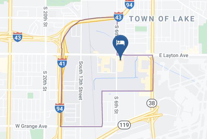 Milwaukee - Holiday Inn & Suites Milwaukee Airport Maps