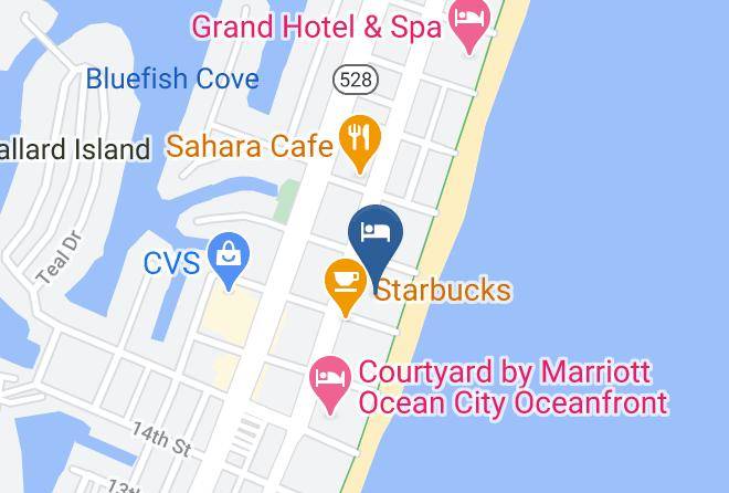 Worcester - Holiday Inn & Suites Ocean City Maps