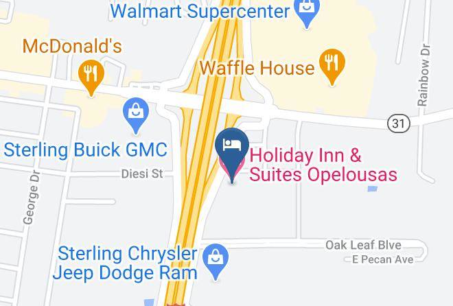 St Landry Par - Holiday Inn & Suites Opelousas Maps