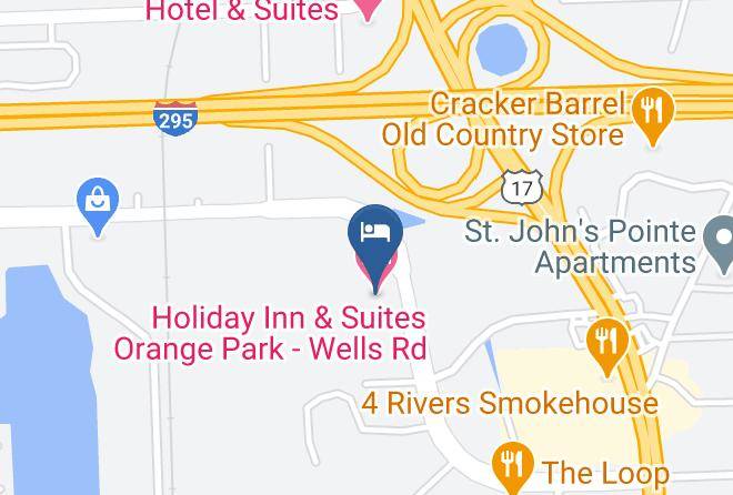 Clay - Holiday Inn & Suites Orange Park Wells Rd Maps
