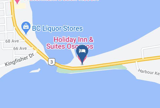 Holiday Inn & Suites Osoyoos Map