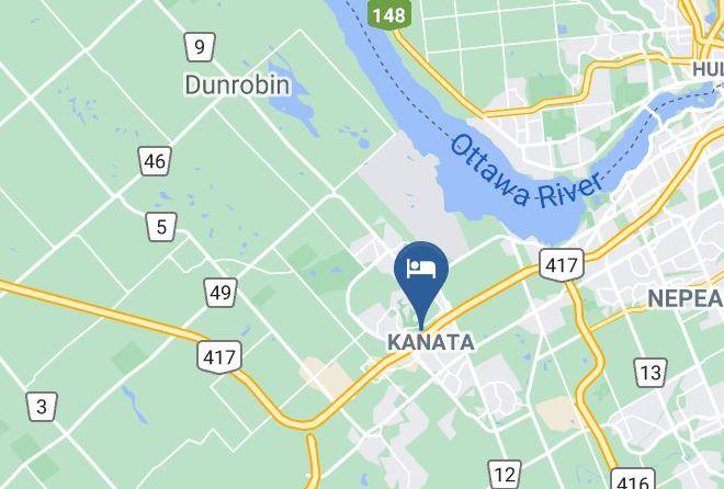 Holiday Inn & Suites Ottawa Kanata Map