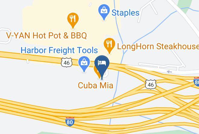 Holiday Inn & Suites Parsippany Fairfield Map