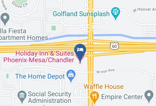 Maricopa - Holiday Inn & Suites Phoenix Mesa Chandler Maps