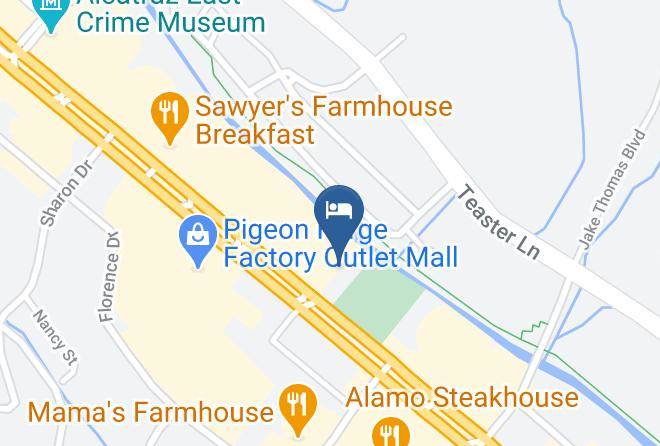 Sevier - Holiday Inn & Suites Pigeon Forge Convention Center Maps