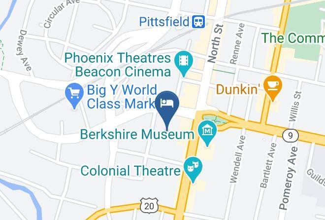 Berkshire - Holiday Inn & Suites Pittsfield Berkshires Maps