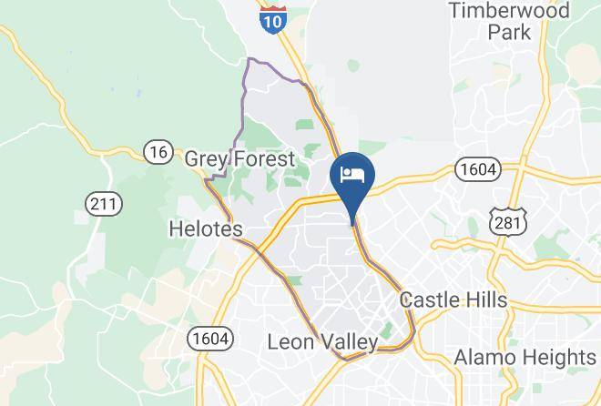 Bexar - Holiday Inn & Suites San Antonio Northwest Maps