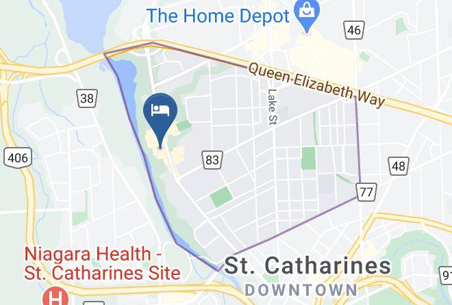 Niagara - Holiday Inn & Suites St Catharines Conf Ctr Maps