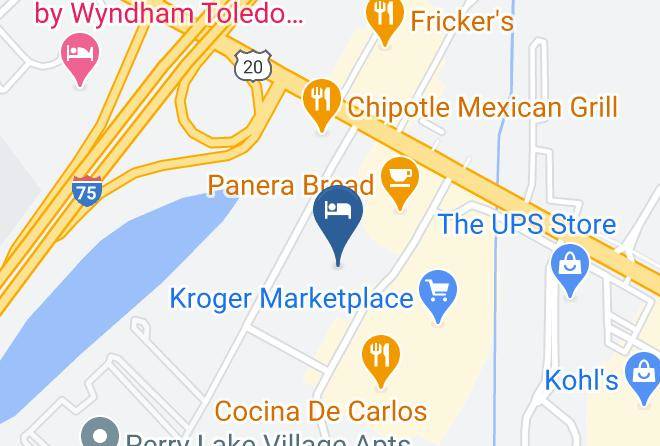 Wood - Holiday Inn & Suites Toledo Southwest Perrysburg Maps