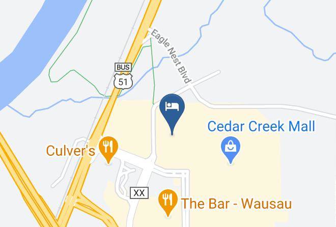 Marathon - Holiday Inn & Suites Wausau Rothschild Maps