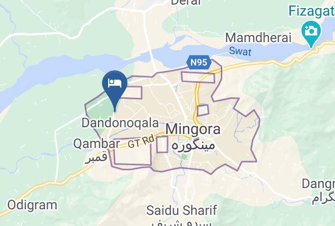 Peshawar - Holiday Inn Swat Maps