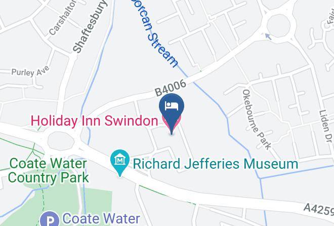 Swindon - Holiday Inn Swindon Maps