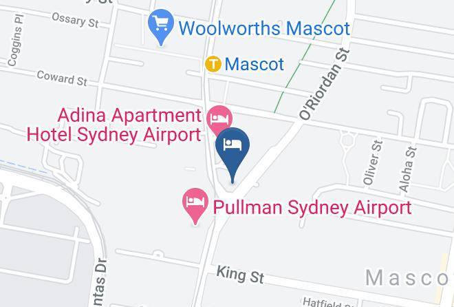 Bayside - Holiday Inn Sydney Airport Maps