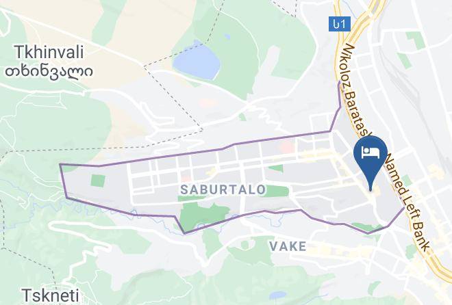 Tbilisi - Holiday Inn Tbilisi Maps
