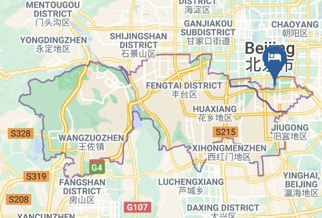 Beijing - Holiday Inn Temple Of Heaven Beijing Maps