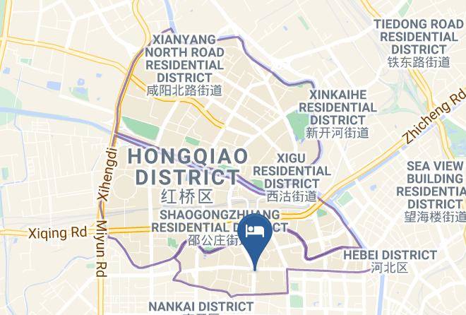 Hongqiao District - Holiday Inn Tianjin Aqua City Maps