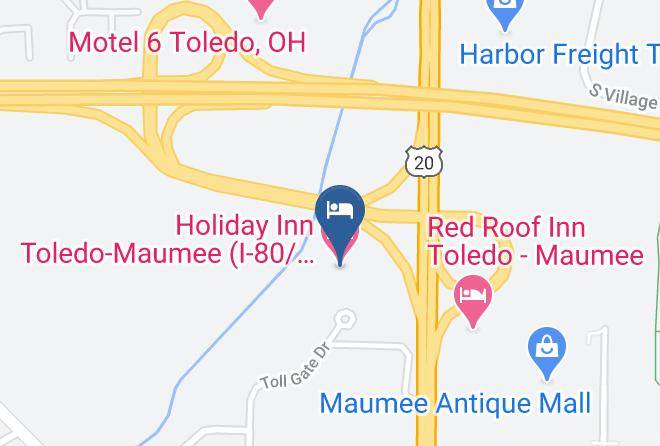 Lucas - Holiday Inn Toledo Maumee Maps