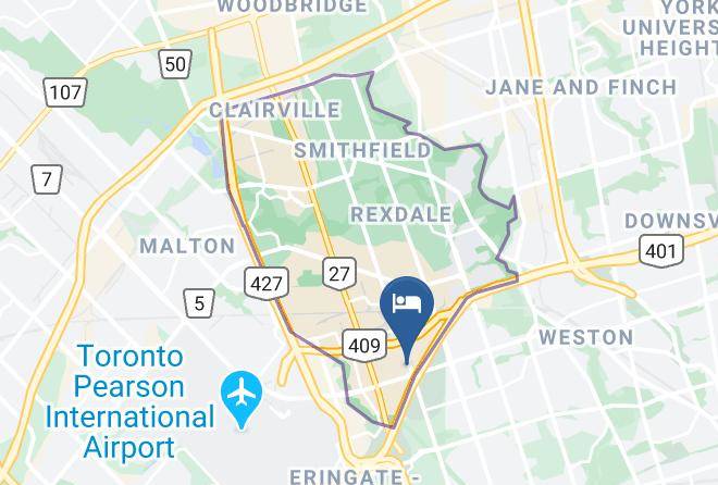 Toronto - Holiday Inn Toronto Airport East Maps