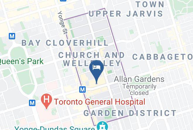 Toronto - Holiday Inn Toronto Downtown Centre Maps